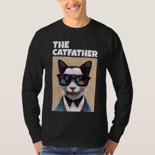 Die T - SHIRT des CAT VATER VATER T - SHIRT