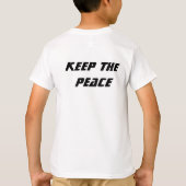 Die T - Shirt des Friedens behalten (Rückseite)