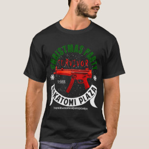 Die T-ShirtNakatomi Plaza Weihnachts-Party Sur T-Shirt