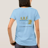 Die T - Shirts ARF Frauen (Rückseite)
