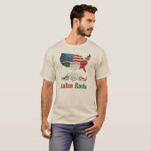 Die T - Shirts der amerikanischen italienischen (Vorne ganz)