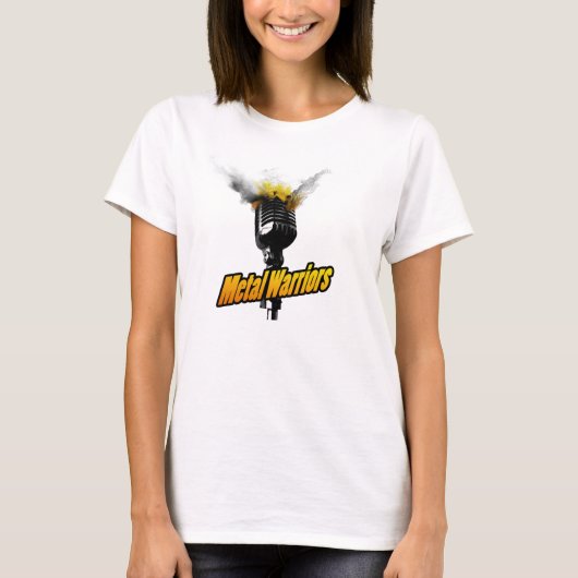 Die T - Shirts der Metallkrieger-Frauen (Vorderseite)