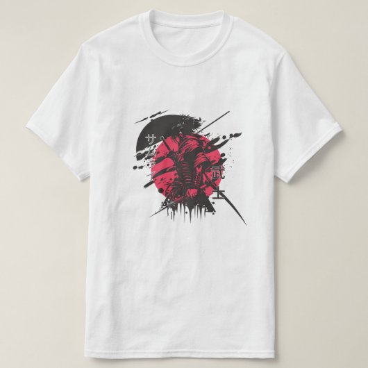 Die T-Shirts des Roten Sonnenkriegers (Design vorne)