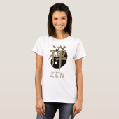 Die T-Shirts Zen yin Yang-Frauen (Vorne ganz)