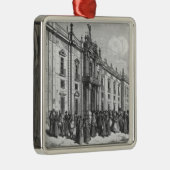 Die Tabakfabrik bei Sevilla Silbernes Ornament (Rechts)