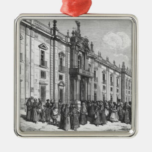 Die Tabakfabrik bei Sevilla Silbernes Ornament