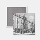 Die Tabakfabrik in Sevilla Magnet (Vorderseite/Rückseite)