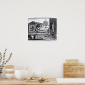 Die Tabakindustrie in verschiedenen Branchen Poster (Küche)