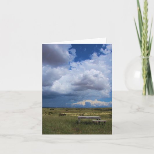 die Tabelle, Santa Fe New-Mexiko Karte (Vorderseite)