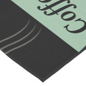 Die Tabellen-Läufer des Kaffee-Liebhabers Kurzer Tischläufer (Ecke)