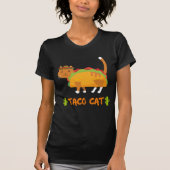 Die Taco-Katze, die rückwärts buchstabiert wird, T-Shirt (Vorderseite)