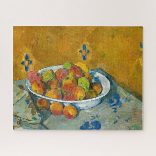 Die Tafel der Äpfel von Paul Cezanne Puzzle (Horizontal)