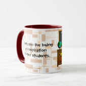 Die Tafel des Lebens Tasse (Vorderseite Links)