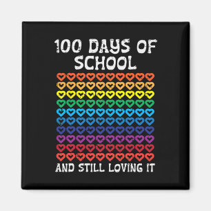 Die Tage der Schule, die es noch lieben, hören 100 Magnet