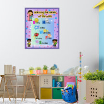 Die Tage der Woche farbenfroh lernen