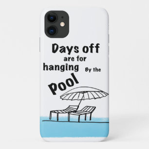 Die Tage sind frei, um am Pool zu verharren Case-Mate iPhone Hülle