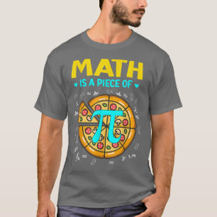 Die Tagesmathematik ist ein Stück Pizza Bitcoin St T-Shirt