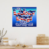 Die Tageszeitung Poster (Küche)