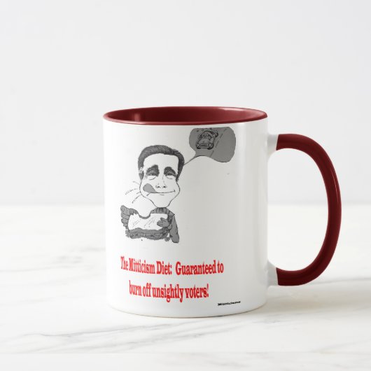 Die tägliche Diät des Mitts Tasse (Rechts)