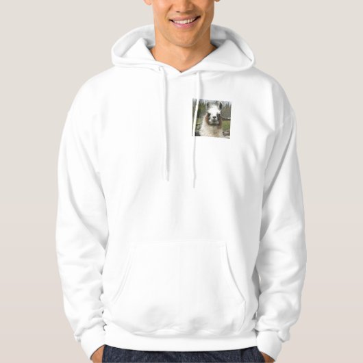 DIE TÄGLICHE LAMA HOODIE (Vorderseite)