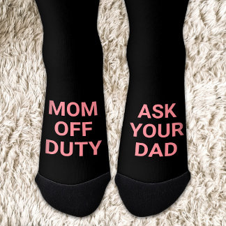 Die tägliche Mama der Mutter frage Ihrem Vater Socken