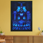 Die Talidos-Kammer von Xzendor7 Leinwanddruck (Insitu (Wohnzimmer))