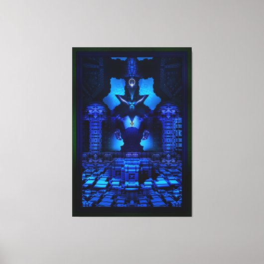 Die Talidos-Kammer von Xzendor7 Leinwanddruck (Vorderseite)