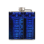 Die Talidos-Stahlkammer Flachmann (Rückseite)