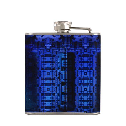 Die Talidos-Stahlkammer Flachmann (Rückseite)