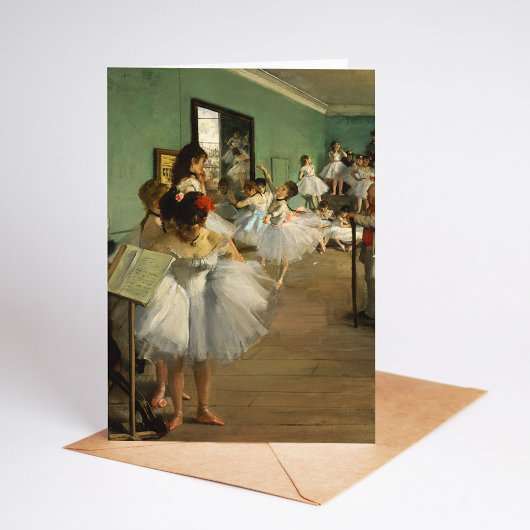 Die Tance-Klasse | Edgar Degas Karte