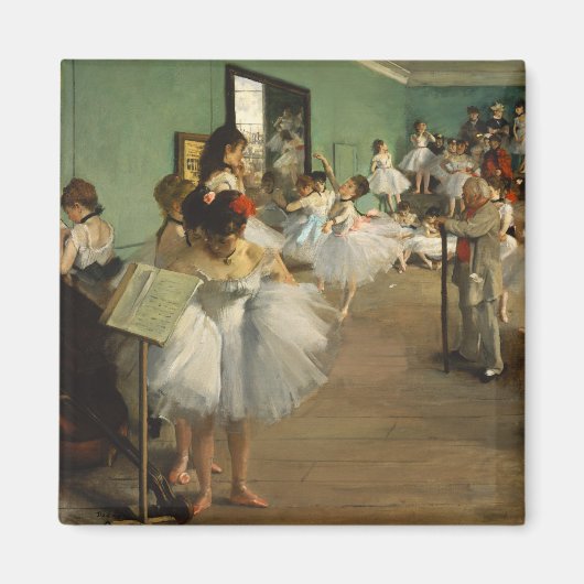 Die Tance-Klasse | Edgar Degas Magnet (Vorne)