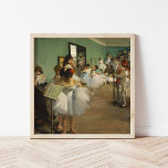 Die Tance-Klasse | Edgar Degas Poster<br><div class="desc">Die Tanzklasse (1874) des französischen Künstlers Edgar Degas. Die originelle Kunstmalerei ist ein Öl auf der Leinwand,  das ein Set der Tanzklasse in einem Probe-Raum in der alten Pariser Opéra darstellt. Verwenden Sie die Entwurfstools,  um einen benutzerdefinierten Text hinzuzufügen oder das Bild zu personalisieren.</div>