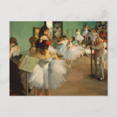 Die Tance-Klasse | Edgar Degas Postkarte (Vorderseite)