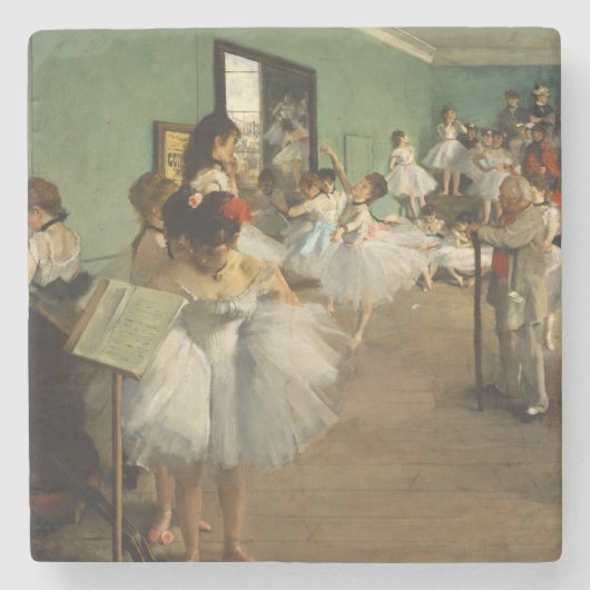 Die Tance-Klasse | Edgar Degas Steinuntersetzer (Vorderseite)