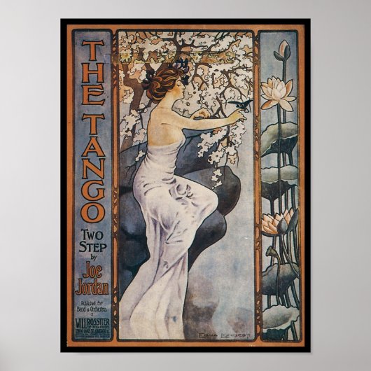 Die Tango Vintag Songbook Cover Poster (Vorne)