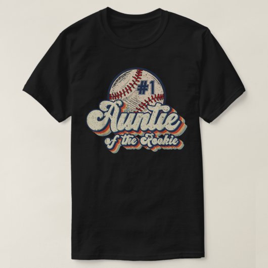 Die Tante des Rookie T-Shirt Rookie des Jahres Bas (Design vorne)