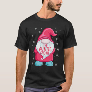 Die Tante Gnom  Gnom Elf Weihnachten Tante passend T-Shirt