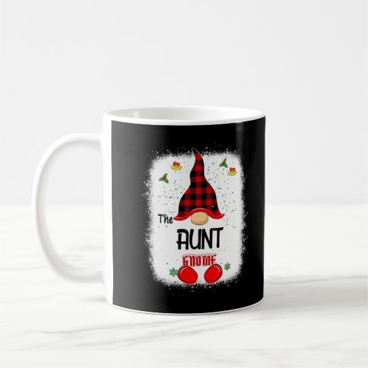 Die Tante Gnome Matching Familie Weihnachten gebla Kaffeetasse (Links)