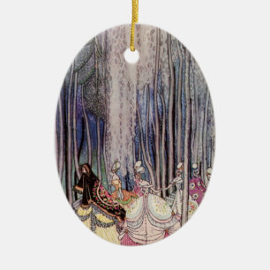 Die Tanzen-Prinzessinnen Keramik Ornament