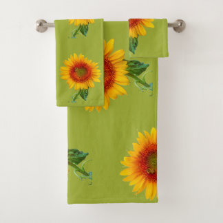 DIE TANZENDE SONNENBLUME BADHANDTUCH SET