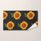 DIE TANZENDE SONNENBLUME BADHANDTUCH SET (Handtuch)