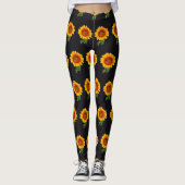 DIE TANZENDE SONNENBLUME  LEGGINGS (Vorderseite)