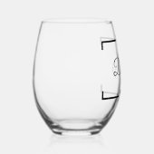 Die tanzenden Mama's Day lustige Muttergeschenke Weinglas Ohne Stiel (Rechts)