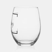 Die tanzenden Mama's Day lustige Muttergeschenke Weinglas Ohne Stiel (Links)