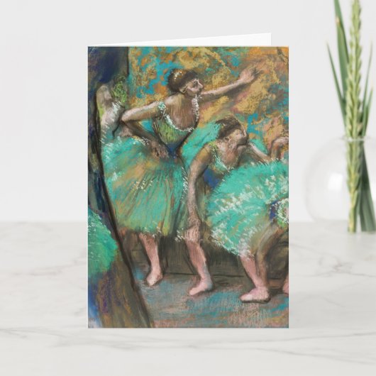 Die Tänzer | Edgar Degas Karte (Vorderseite)