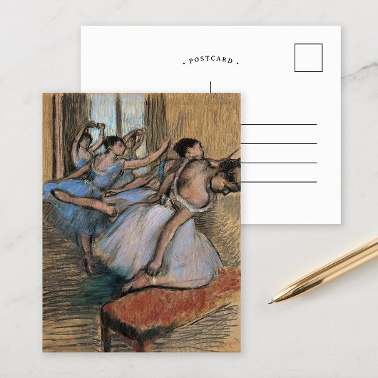 Die Tänzer | Edgar Degas Postcard Postkarte