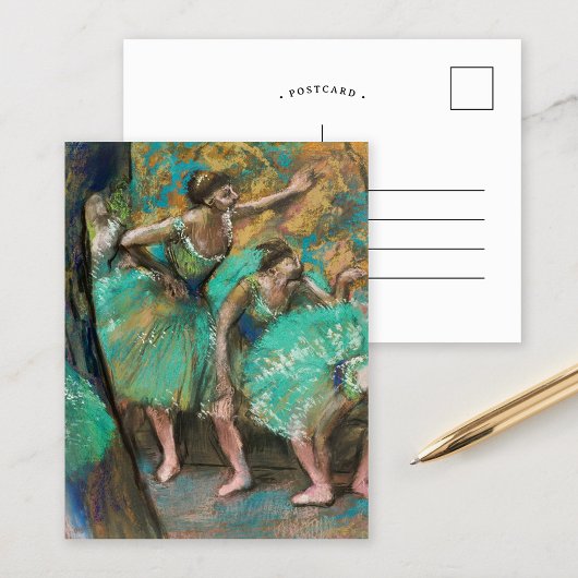 Die Tänzer | Edgar Degas Postkarte