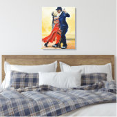 Die Tänzer Leinwanddruck (Insitu (Schlafzimmer))