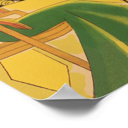 Die Tänzer Poster (Ecke)