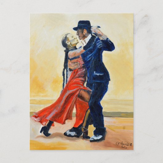 Die Tänzer Postkarte (Vorderseite)